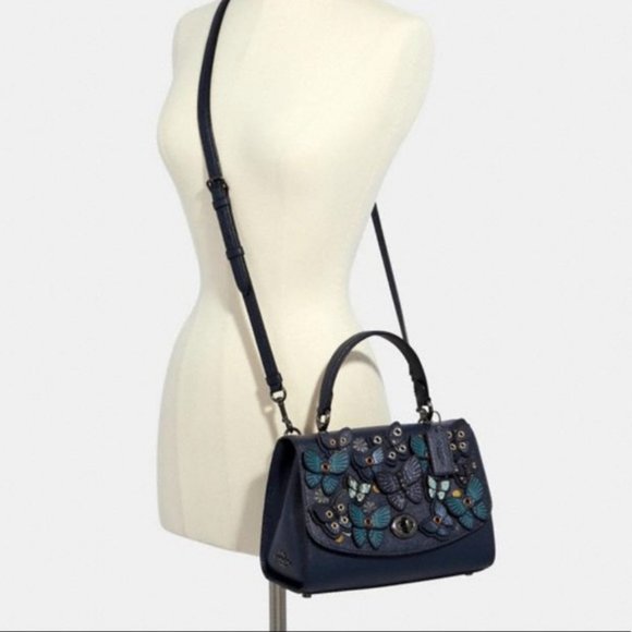 Coach Tilly Top Butterfly Satch & Wallet - Picture 4 of 7